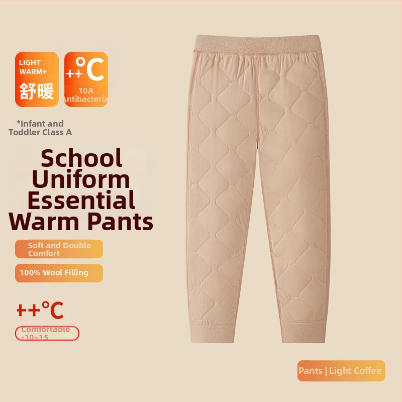 Unisex trodjelni set školskih uniform od ovčje vune: debeli kardigan s polugornim ovratnikom, prsluk i hlače, velur podstava, gustoća materijala 401–500 g/m2, uzrast 13–18 godina