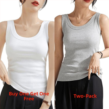 Ženski pamučni top s rebrastom teksturom, bez rukava, urbani stil, nepravilnog kroja