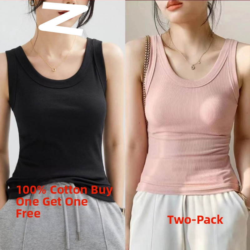 Ženski pamučni top s rebrastom teksturom, bez rukava, urbani stil, nepravilnog kroja