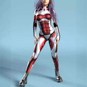 Cosplay overál – Harajuku stílus, Spandex keverék, a fő anyag tartalma 30% alatti, Nyár 2023, Játékok és anime szerepjátékokhoz