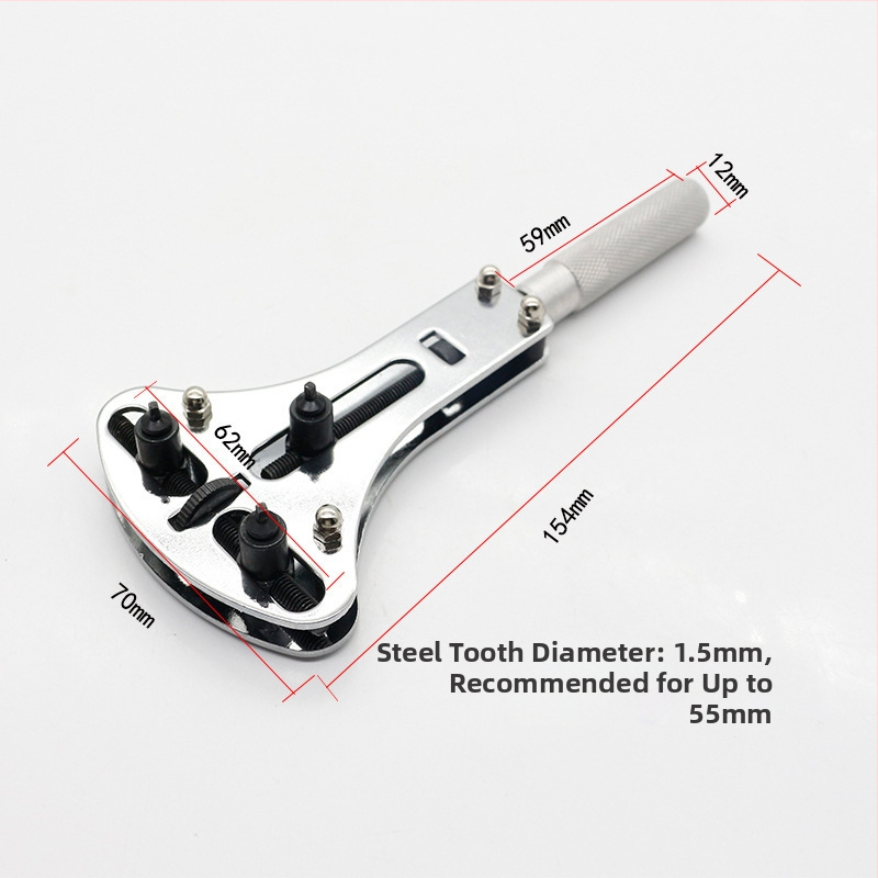 Óraszerelő eszköz készlet, 19-darabos vas készlet, háromcsontos hátlapnyitó az akkumulátor cseréjéhez