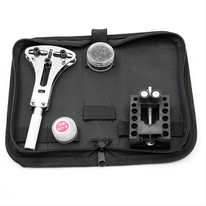 Óraszerelő eszköz készlet, 19-darabos vas készlet, háromcsontos hátlapnyitó az akkumulátor cseréjéhez