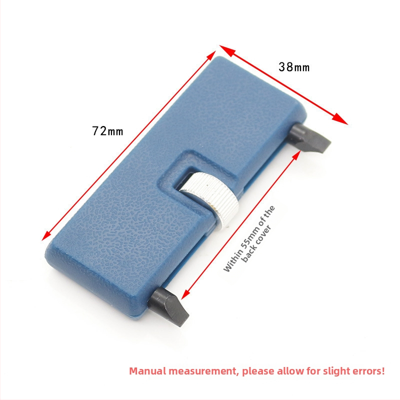Óraszerelő eszköz készlet, 19-darabos vas készlet, háromcsontos hátlapnyitó az akkumulátor cseréjéhez