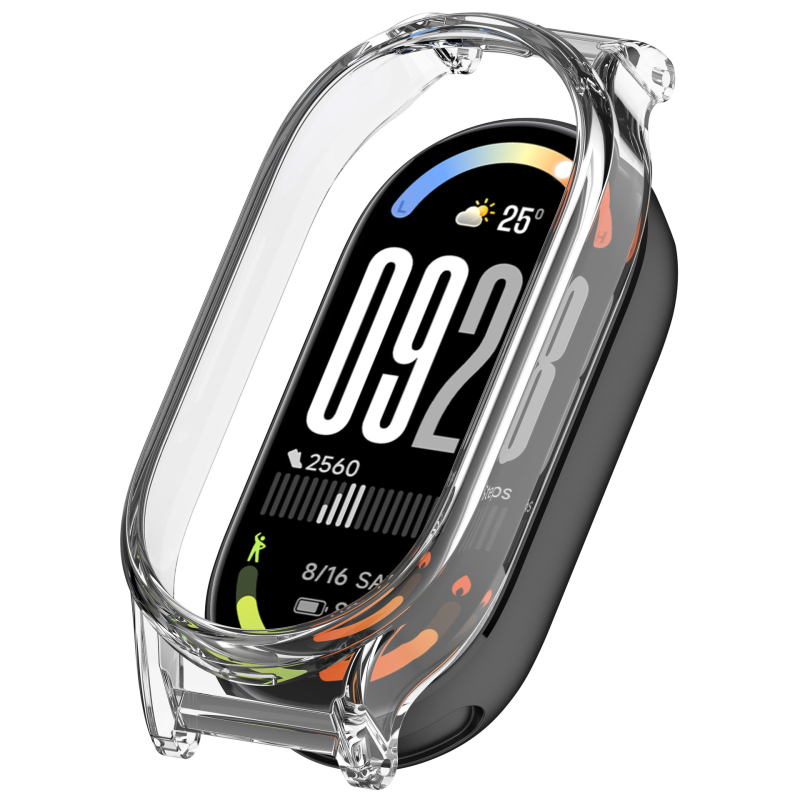 Silikonski kaiš s magnetskom kopčom za Xiaomi Mi Band 10; zaštitno kućište za Mi Band 9 NFC s preklopnom kopčom