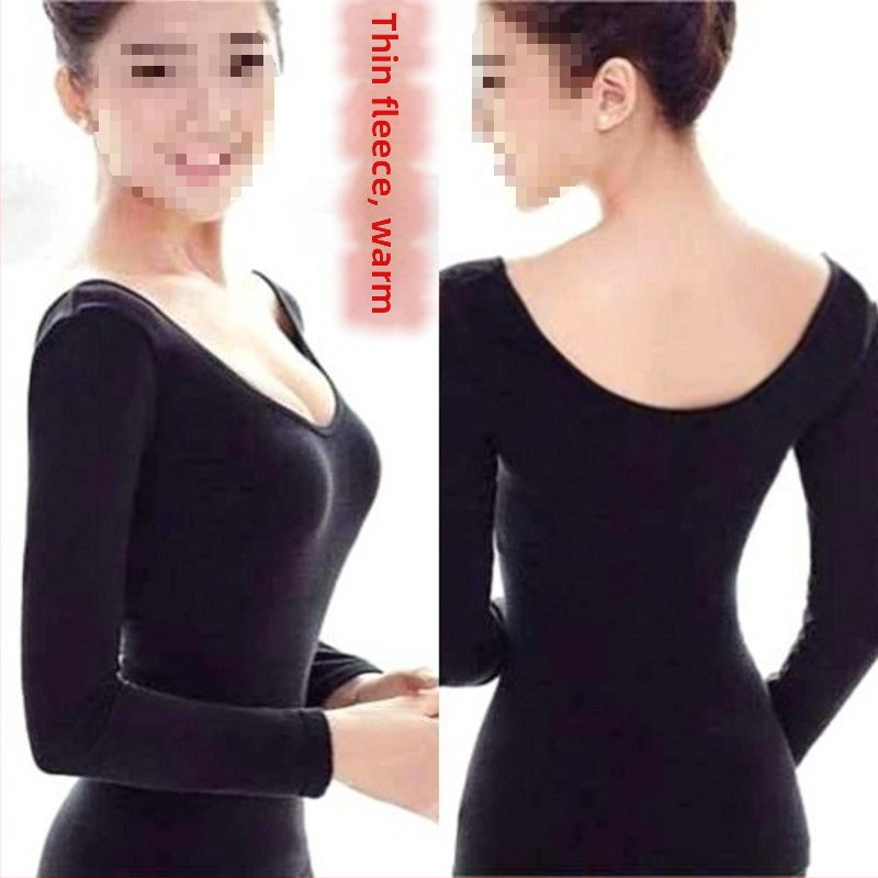 Moterų pieno pluošto termo komplektas – viršutinė palaidinė su apvaliu kaklu + ilgomis rankovėmis + ilgų kelnių, 50–70% pieno pluošto, vidutinio svorio