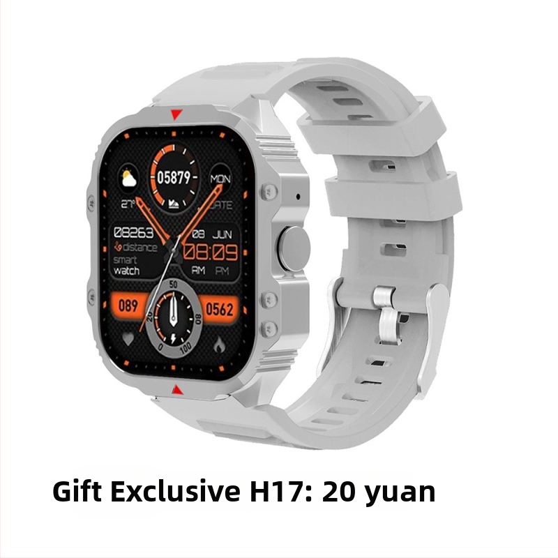 Έξυπνο ρολόι με Bluetooth, μέτρηση σφυγμού, αρτηριακή πίεση, SpO2 και παρακολούθηση ύπνου.