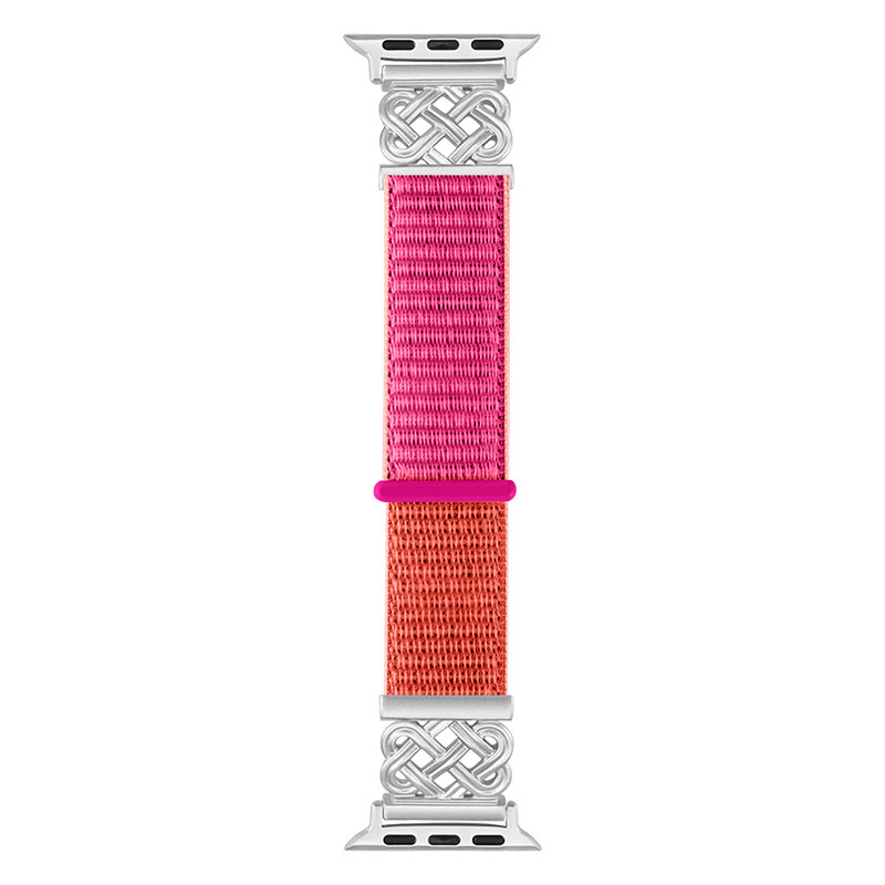 Remen za Apple Watch s kineskim čvorom, jednostruko Velcro kopčanje
