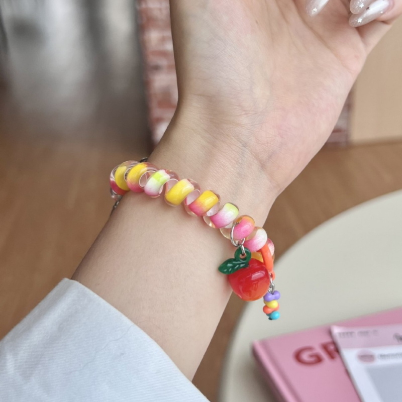 Elastična plastična narukvica za Apple Watch s jednim petljom zatvaranja (bez kopče); kompatibilno s Apple Watch; broj proizvoda AL; prilagodljiva veličina sučelja
