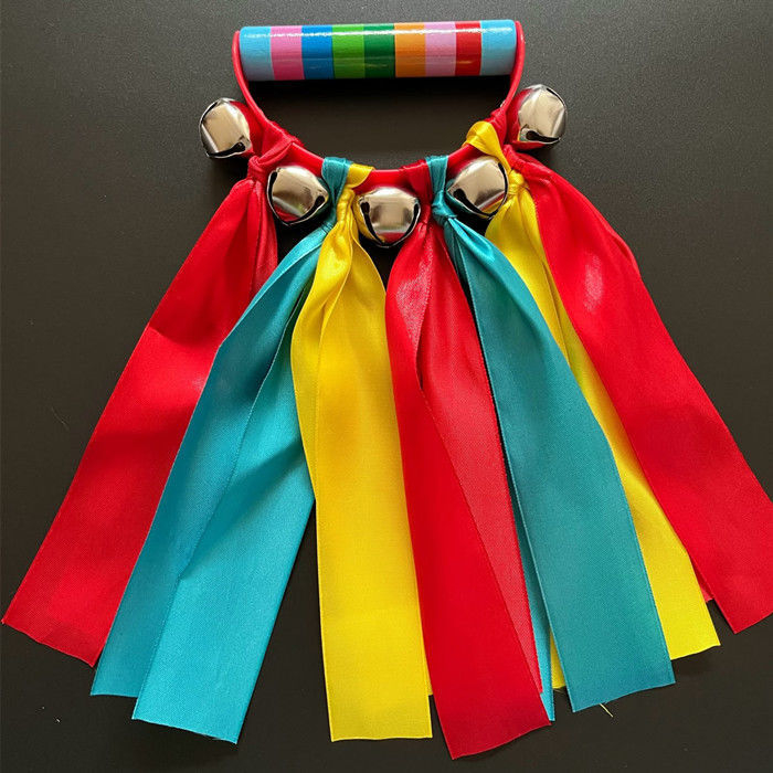 Детска ръчна камбанка за сутрешни танцови упражнения в градина; марка: Други; наличност: готова на склад; възрастова група: деца; година/сезон: Други