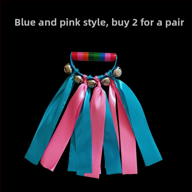 Детска ръчна камбанка за сутрешни танцови упражнения в градина; марка: Други; наличност: готова на склад; възрастова група: деца; година/сезон: Други