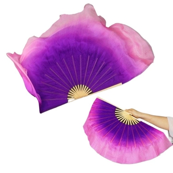 Plesni fan od imitacije svile, ručno držan, za ples u kineskom stilu, ljeto 2021 izdanje