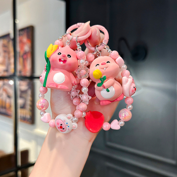 Κρεμαστό μπρελόκ - Ρητίνη με χάντρες, γλυκό στυλ, μάρκα Yiming, ατομικά συσκευασμένο