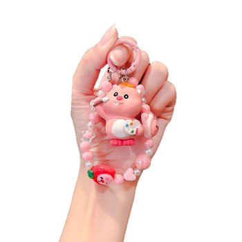 Κρεμαστό μπρελόκ - Ρητίνη με χάντρες, γλυκό στυλ, μάρκα Yiming, ατομικά συσκευασμένο