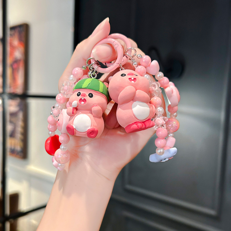 Κρεμαστό μπρελόκ - Ρητίνη με χάντρες, γλυκό στυλ, μάρκα Yiming, ατομικά συσκευασμένο