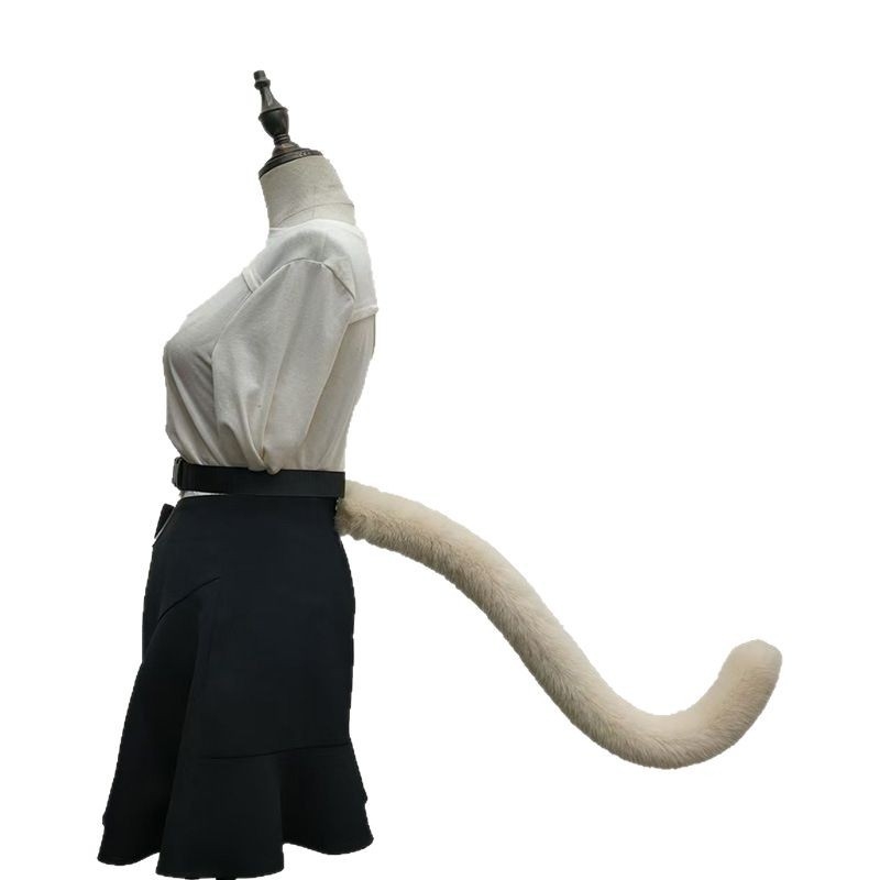 Rep lisice za cosplay – seksi, slatka životinjska rep, dodatak za kostim (Za odrasle, Zimsko izdanje 2025, Marka: Other)