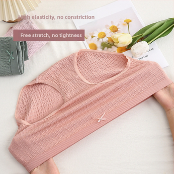 Plus veličine pamučne gaćice s visokim strukom, prozračné, pletene, udio pamuka 50–70%, 100% pamuk podstava u području prepona