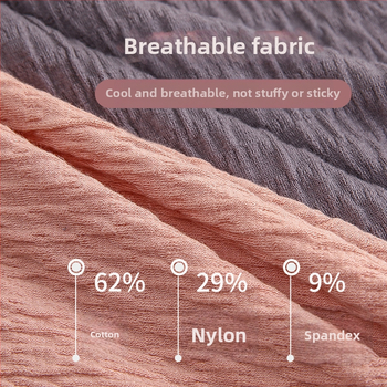 Plus veličine pamučne gaćice s visokim strukom, prozračné, pletene, udio pamuka 50–70%, 100% pamuk podstava u području prepona