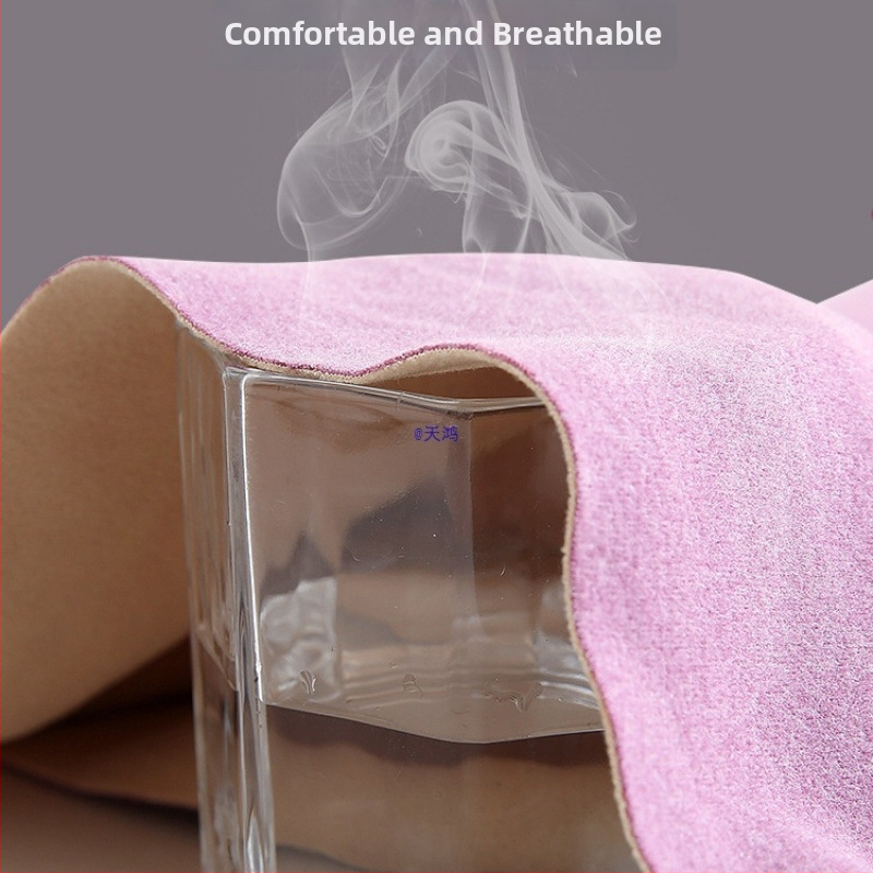 Termo spodná súprava pre mužov a ženy, vykurovacie vlákno, bavlnená základná látka, extrahustá látka 501–600 g/m², velúrové podšitie, dlhé rukávy