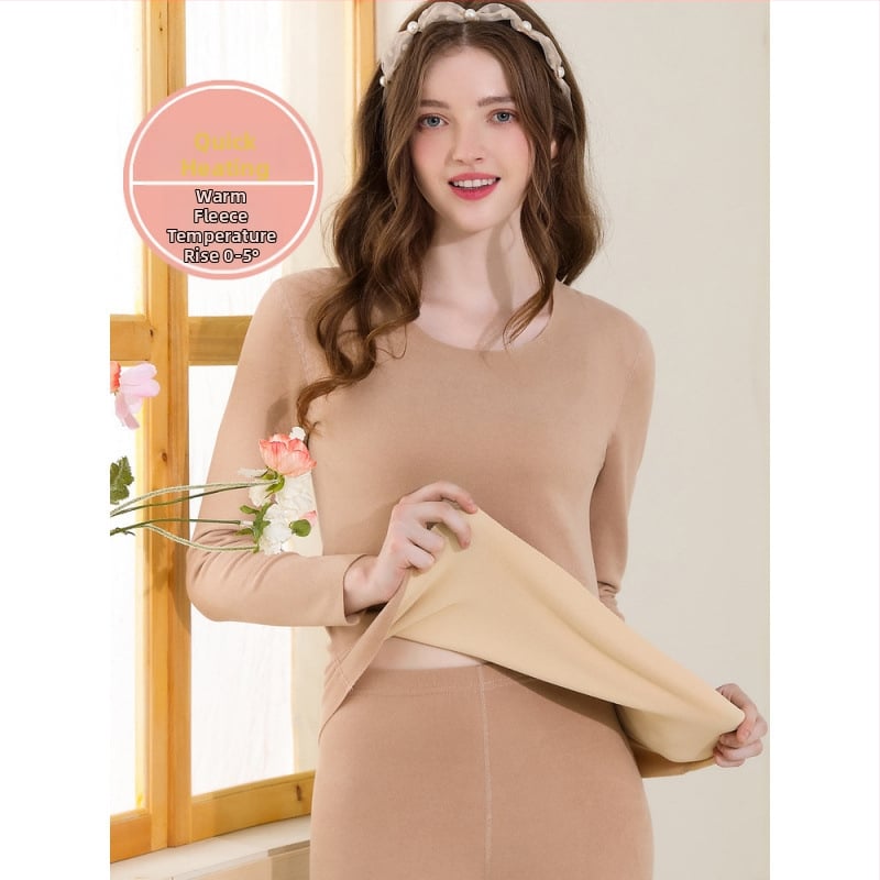 Termalni set donjeg rublja za muškarce i žene, vlakno za grijanje, pamukova baza, ekstra debeli materijal 501–600 g/m², velur podstava, dugi rukavi