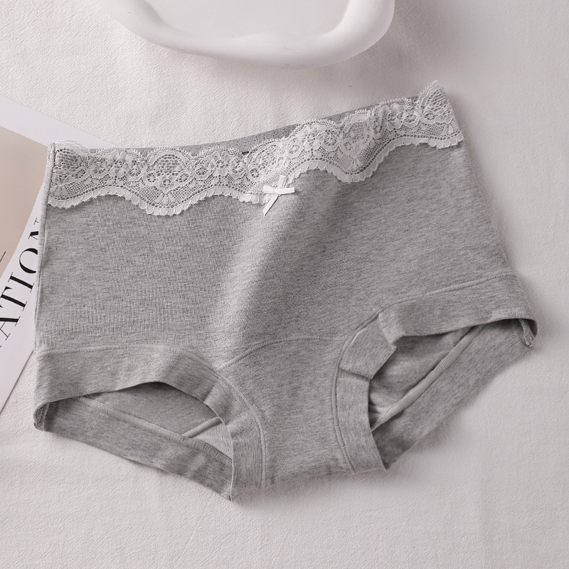 Boxer briefs за тийн момичета, антибактериални, проветриви, изцяло памучни, средна талия, гладка тъкан