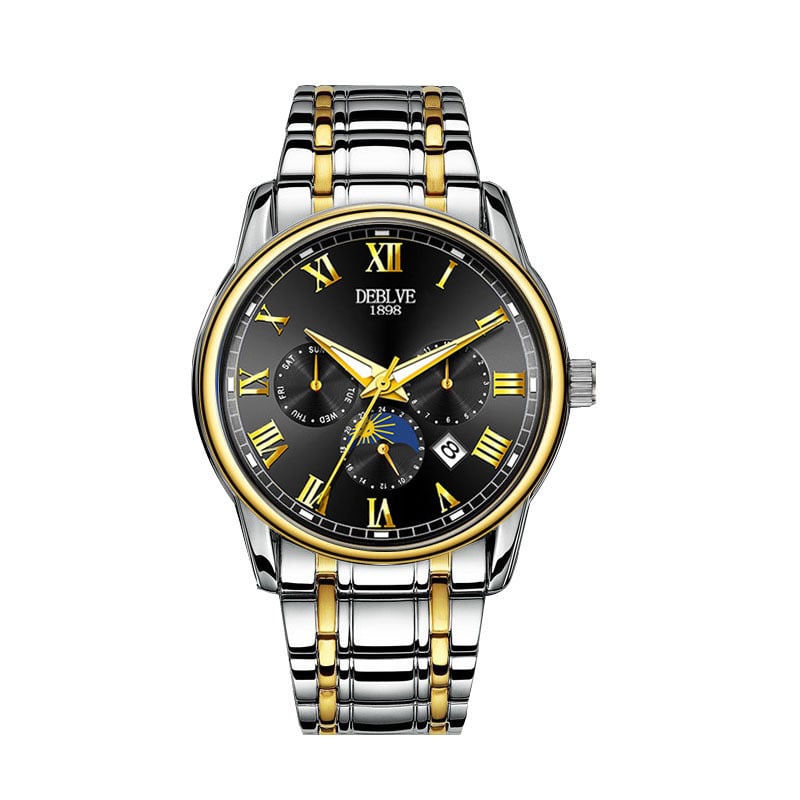 TERANV 733A vīriešu sporta kvarca pulkstenis ar gaismas funkciju un kalendāru, analogais displejs, 10 m ūdens izturība