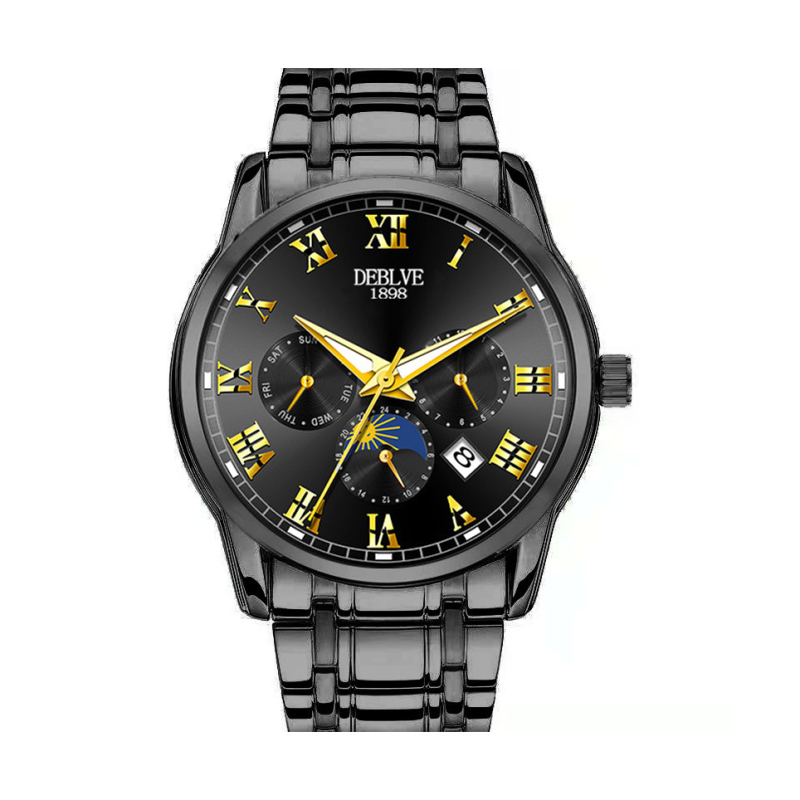 TERANV 733A vīriešu sporta kvarca pulkstenis ar gaismas funkciju un kalendāru, analogais displejs, 10 m ūdens izturība