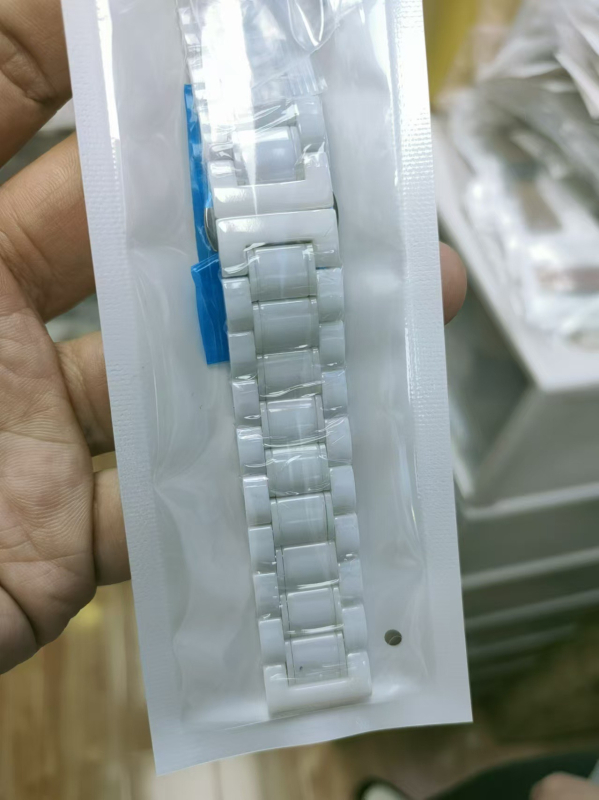 DITUOSI Bandă de ceas din ceramică cu cataramă fluture pentru Huawei GT4/GT3, ceasuri Samsung și Xiaomi