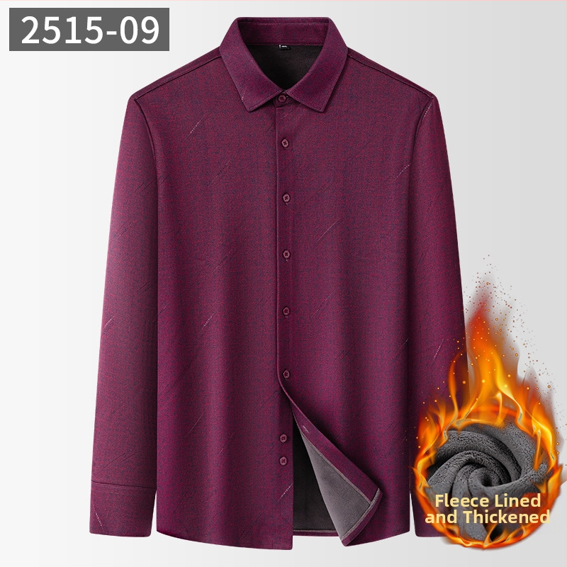 Meeste villane ruuduline särk, ruudukujuline krae, pikkade varrukatega (Talvine paksus; Polüester 71–80%)