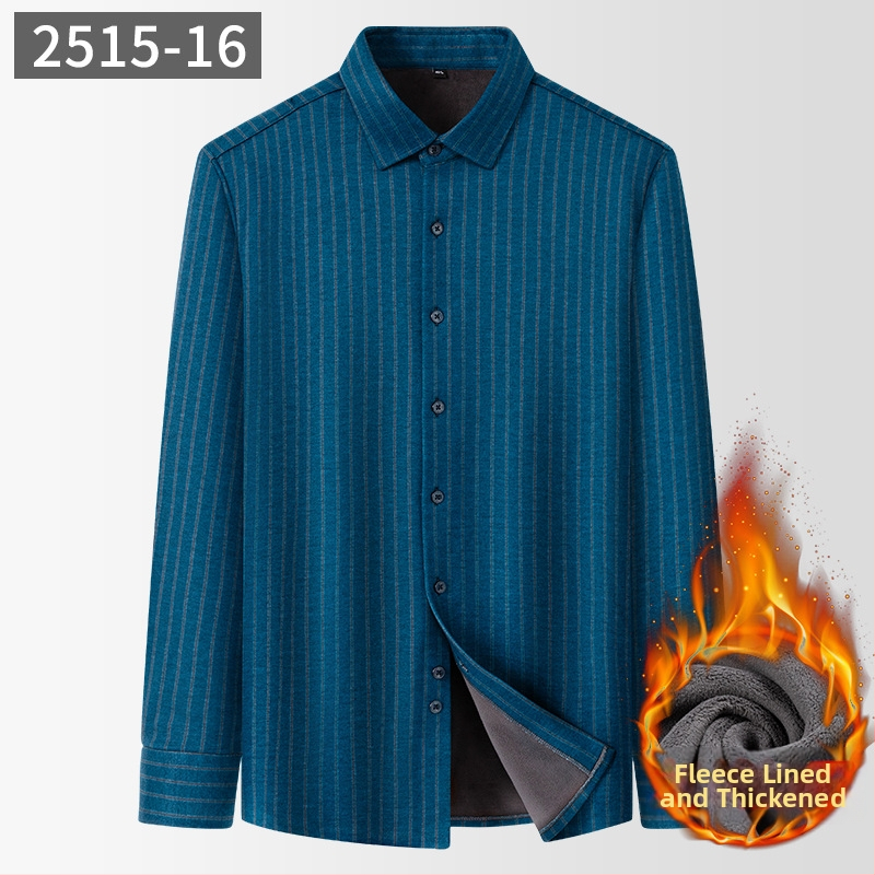 Meeste villane ruuduline särk, ruudukujuline krae, pikkade varrukatega (Talvine paksus; Polüester 71–80%)