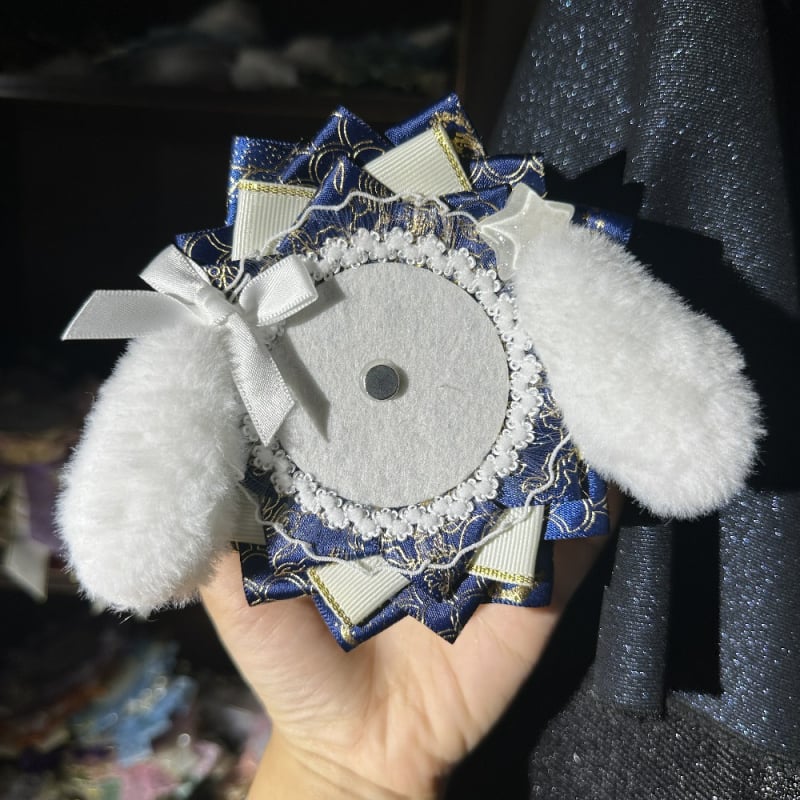 Пластмасова брошка с анимационни животни, принт, двойна употреба.