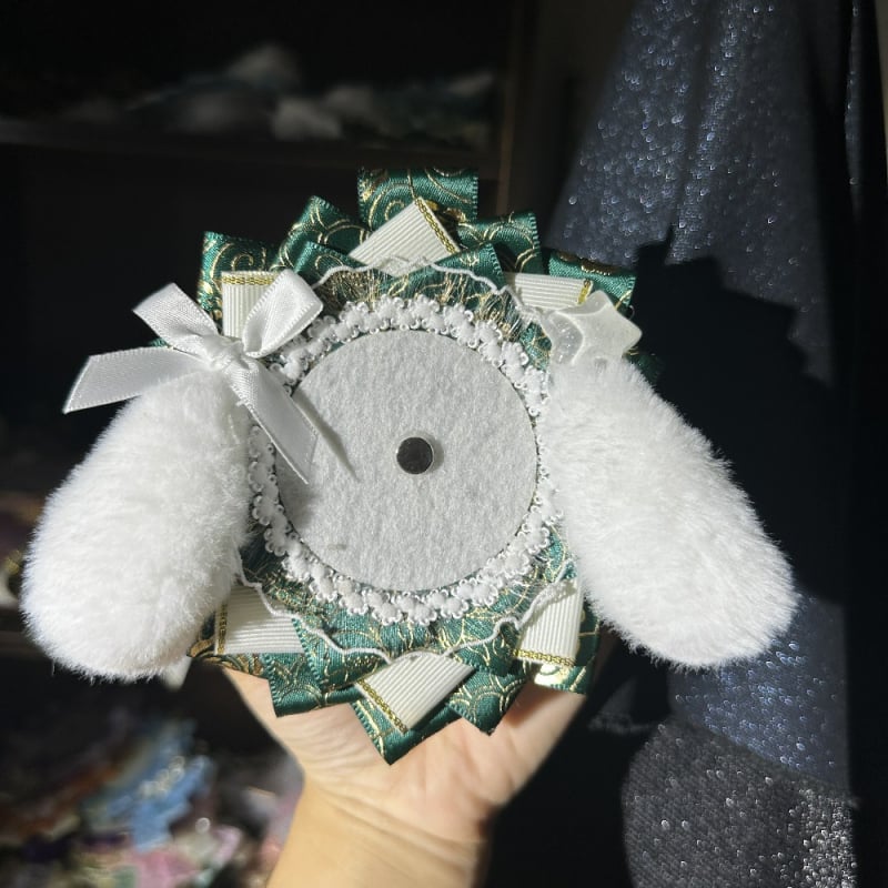 Пластмасова брошка с анимационни животни, принт, двойна употреба.