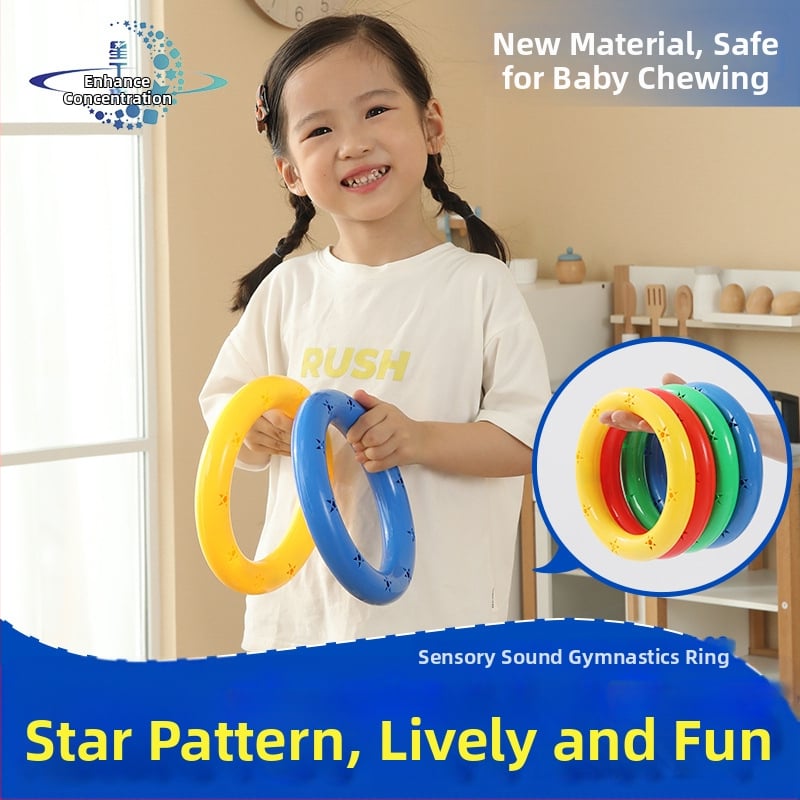 Star dinno Πλαστικό διαδραστικό παιχνίδάκι με κουδουνάκι για 4–6 ετών — πρωινή γυμναστική, ήχος, ανάπτυξη συντονισμού χεριού-ματιού, 3C πιστοποίηση: 2020012203303333