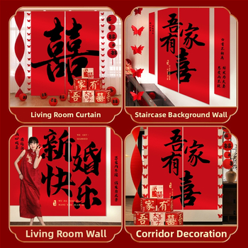 Esküvői reggeli köntös fotózáshoz és eljegyzési dekorációhoz – függő vászon falidekor (Anyag: Függő vászon; Importált: Nem; Márka: Kintoma; Kategória: Boldog szó)