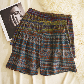 Muške pamucne bokserice sa srednjim strukom, prozračne, brzo suše, 90–95% pamuka, geometrijski/gradijentni/valoviti uzorak