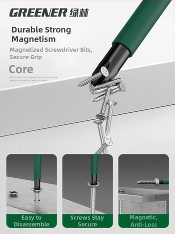 Κατσαβίδι με σταυροειδή κεφαλή για ηλεκτρολόγους, πλαστική λαβή