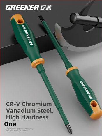 Κατσαβίδι με σταυροειδή κεφαλή για ηλεκτρολόγους, πλαστική λαβή