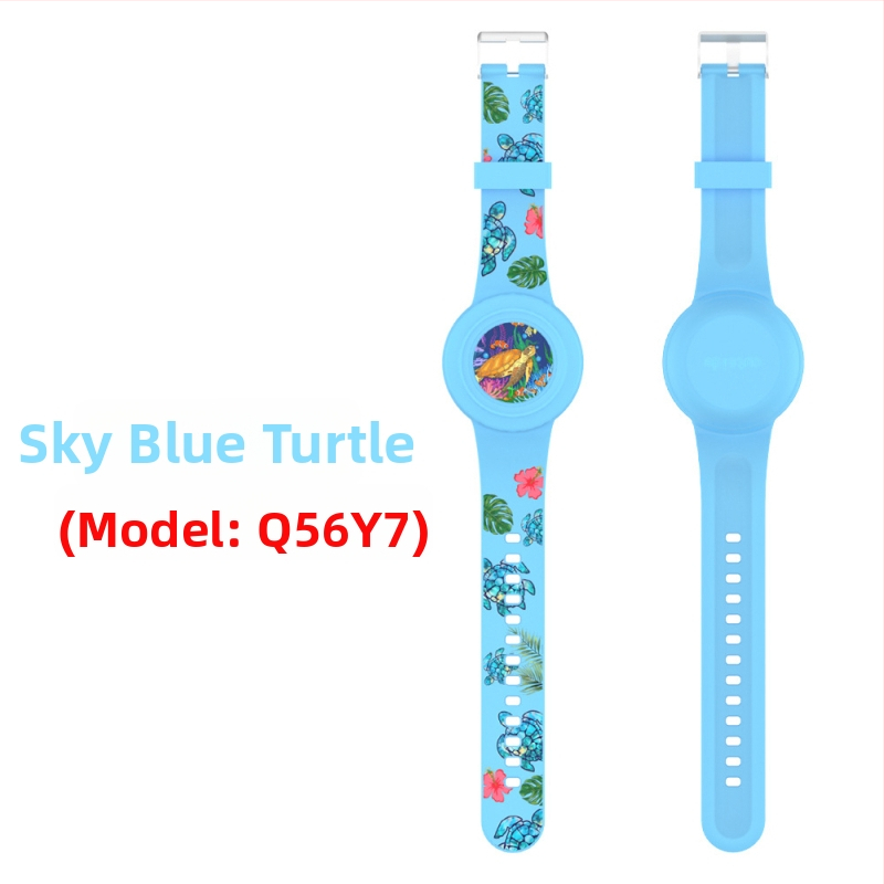 Κάλυμμα λουριού από σιλικόνη για Apple AirTag – Αδιάβροχο, χαριτωμένο στυλ κινούμενο σχέδιο, χύτευση με έγχυση, σειρά Waterproof Strap Cover, μοντέλο Waterproof Strap Cover