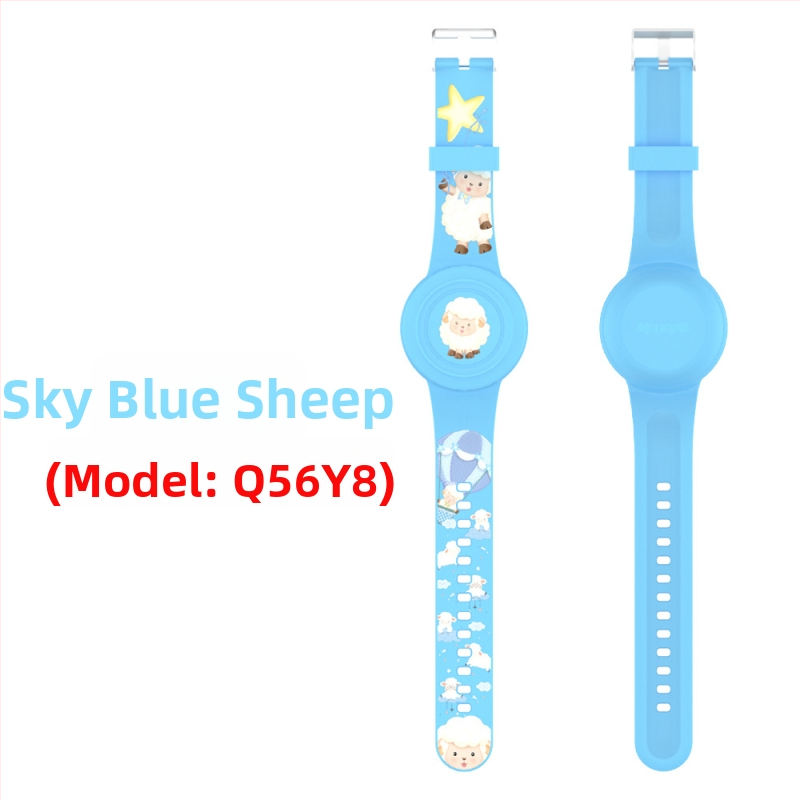 Κάλυμμα λουριού από σιλικόνη για Apple AirTag – Αδιάβροχο, χαριτωμένο στυλ κινούμενο σχέδιο, χύτευση με έγχυση, σειρά Waterproof Strap Cover, μοντέλο Waterproof Strap Cover