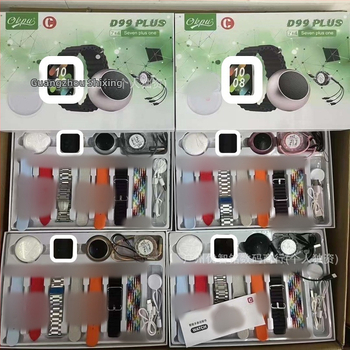 Smartwatch D96/D97/D98/D99 Plus s više stilova silikonskih narukvica, TFT zaslon, Bluetooth pozivi, pametni podsjetnici, bežično punjenje, kompatibilan s iOS