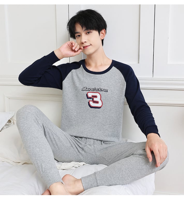 Set termo donjeg rublja za tinejdžere – antibakterijski pamuk 100%, topao, 210 g, jednoslojni