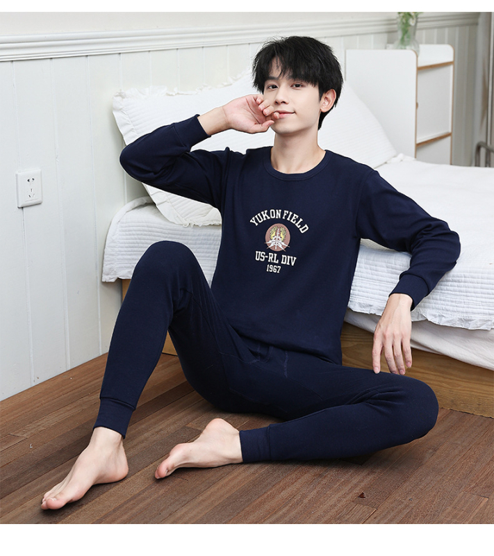 Set termo donjeg rublja za tinejdžere – antibakterijski pamuk 100%, topao, 210 g, jednoslojni