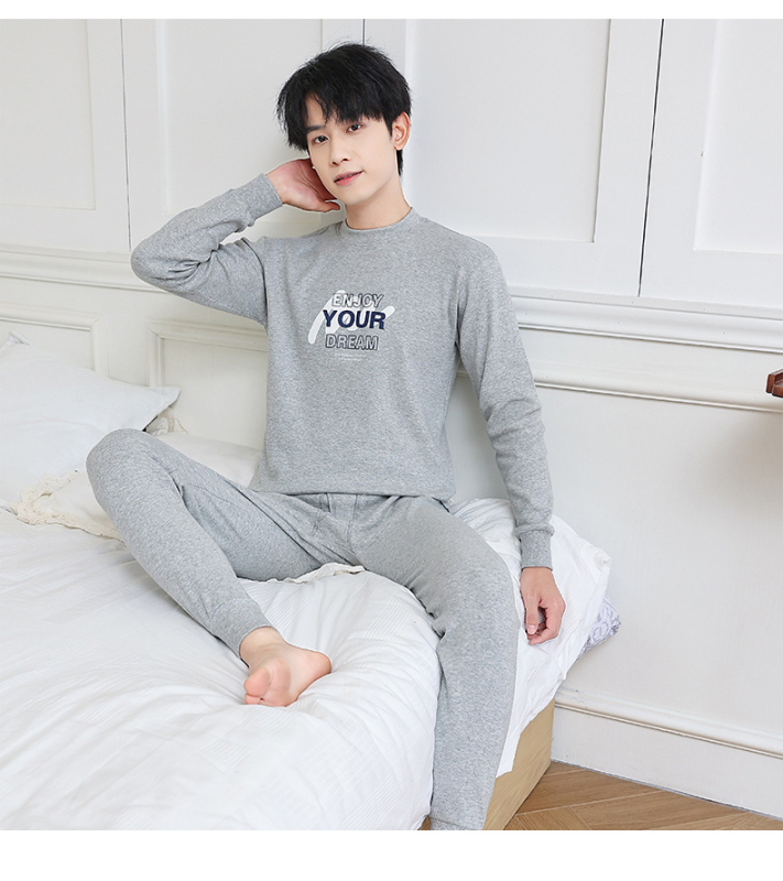 Set termo donjeg rublja za tinejdžere – antibakterijski pamuk 100%, topao, 210 g, jednoslojni