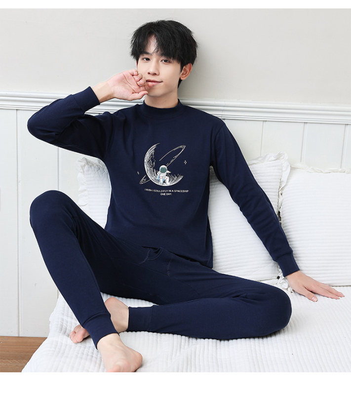 Set termo donjeg rublja za tinejdžere – antibakterijski pamuk 100%, topao, 210 g, jednoslojni