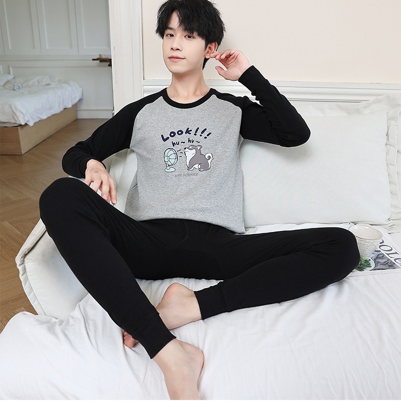 Set termo donjeg rublja za tinejdžere – antibakterijski pamuk 100%, topao, 210 g, jednoslojni