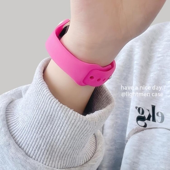 Silikonska narukvica za Apple Watch 11, prozračna ljetna sportska narukvica