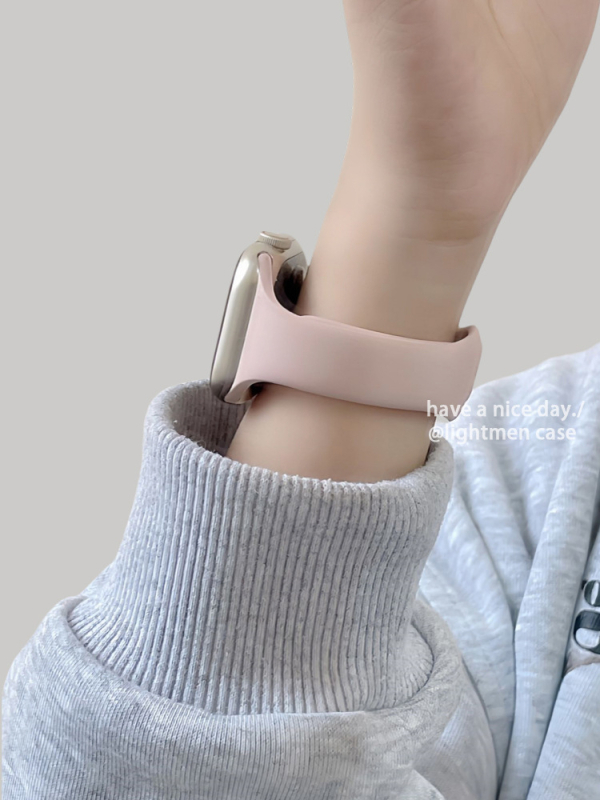 Silikonska narukvica za Apple Watch 11, prozračna ljetna sportska narukvica
