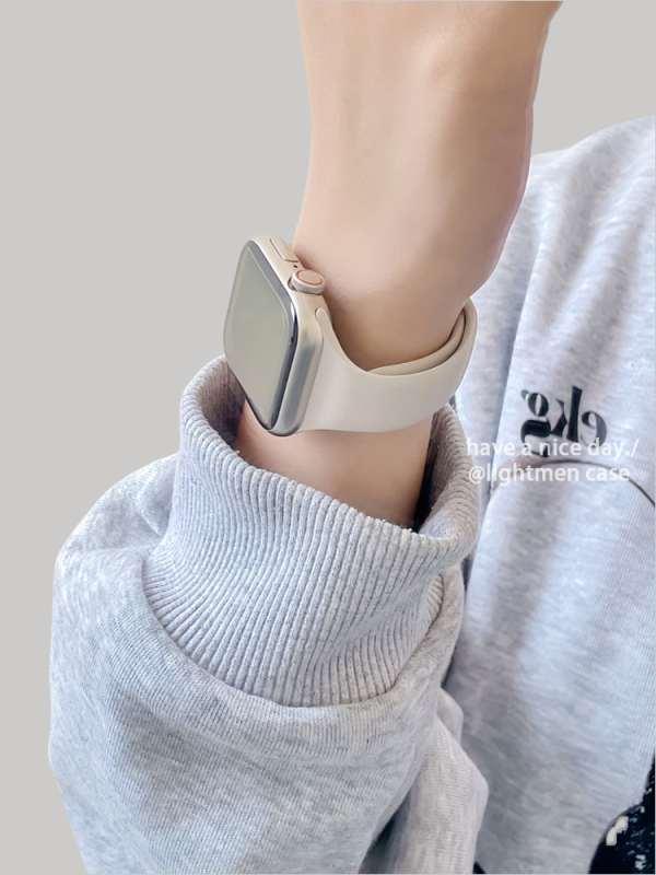 Silikonska narukvica za Apple Watch 11, prozračna ljetna sportska narukvica
