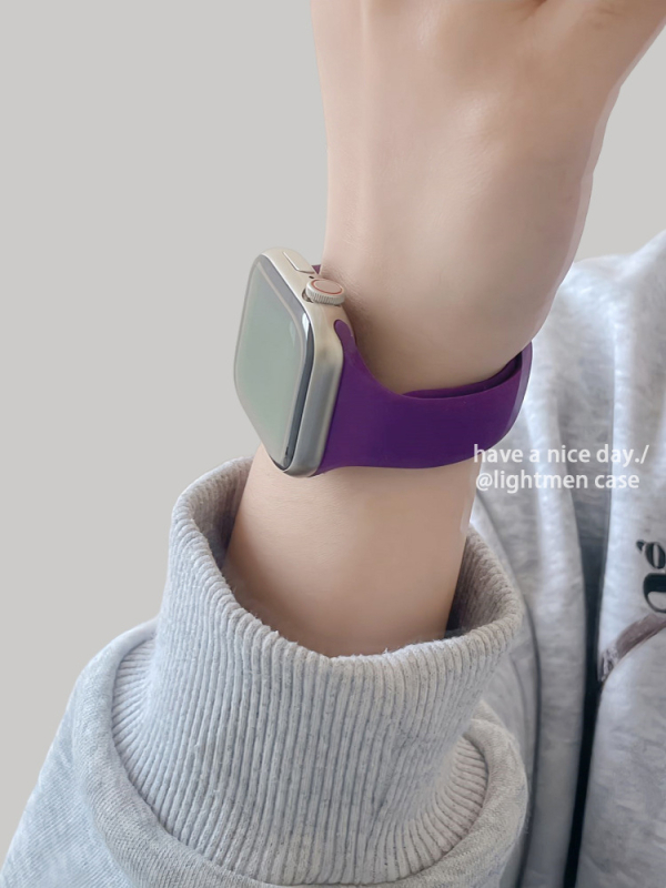 Silikonska narukvica za Apple Watch 11, prozračna ljetna sportska narukvica