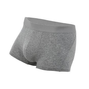 Ανδρικά boxer briefs από βαμβάκι, πλεκτά, διαπνέοντα, με επένδυση καβάλου από βισκόζη, 95–100% βαμβάκι, μέσης μεσαίας ύψους