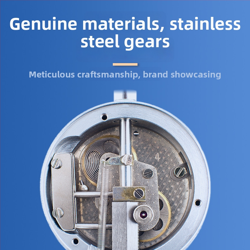 Dial indikátor s magnetickou základňou, odolný voči nárazom, rozsah 0-1-3-5-10-30-50, GB1219-2008, značka Ha Amount